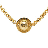 セリーヌ スターボール チェーン ネックレス ゴールド メッキ レディース CELINE 【中古】